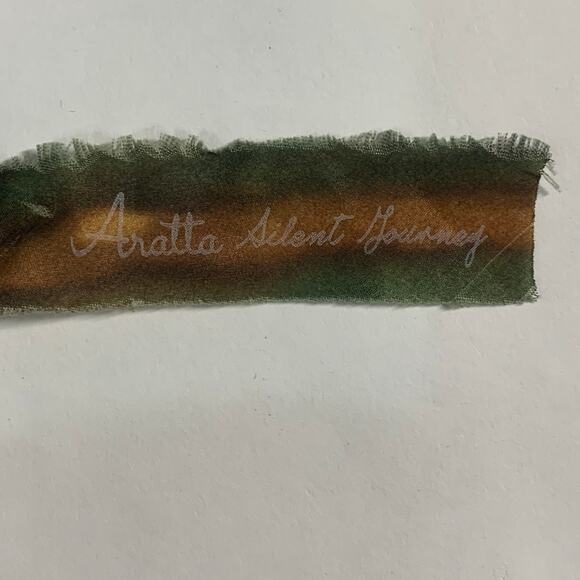 Aratta Silent Journey Ascott Kimono Topper Duster Burnout Emerald Pattern OS - Picture 3 of 10